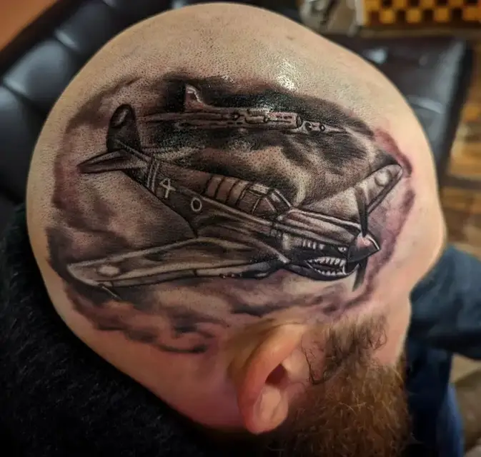 Tattoo by Scott Sheene (Black & Grey)