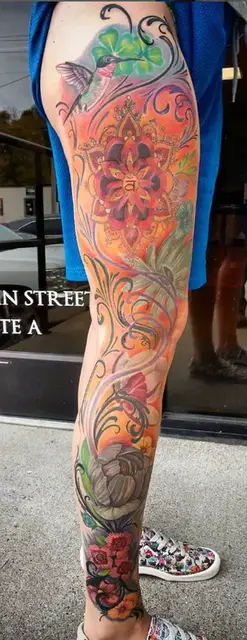 Tattoo by Scott Sheene (Color)