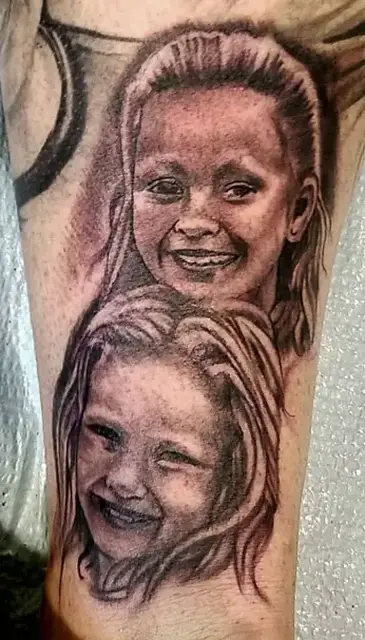 Tattoo by Scott Sheene (Black & Grey)