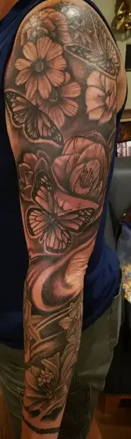 Tattoo by Scott Sheene (Black & Grey)