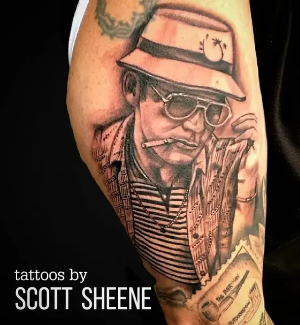 Tattoo by Scott Sheene (Black & Grey)
