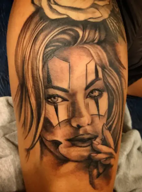 Tattoo by Scott Sheene (Black & Grey)