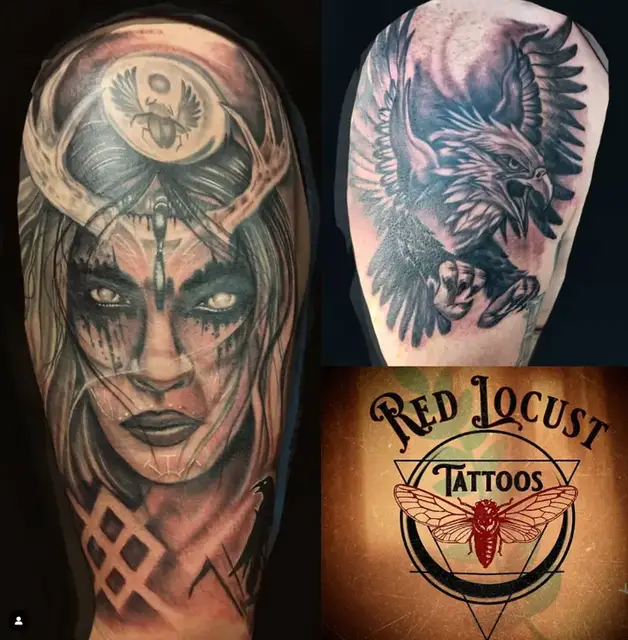 Tattoo by Scott Sheene (Black & Grey)
