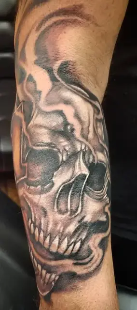 Tattoo by Scott Sheene (Black & Grey)