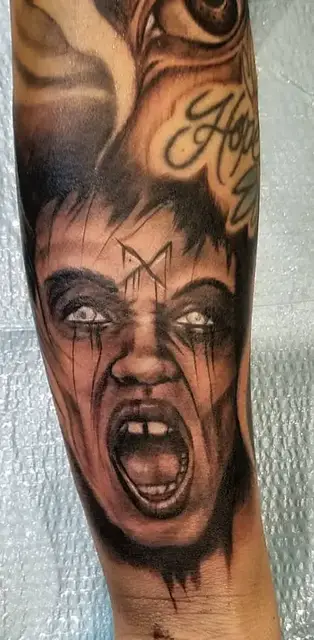 Tattoo by Scott Sheene (Black & Grey)