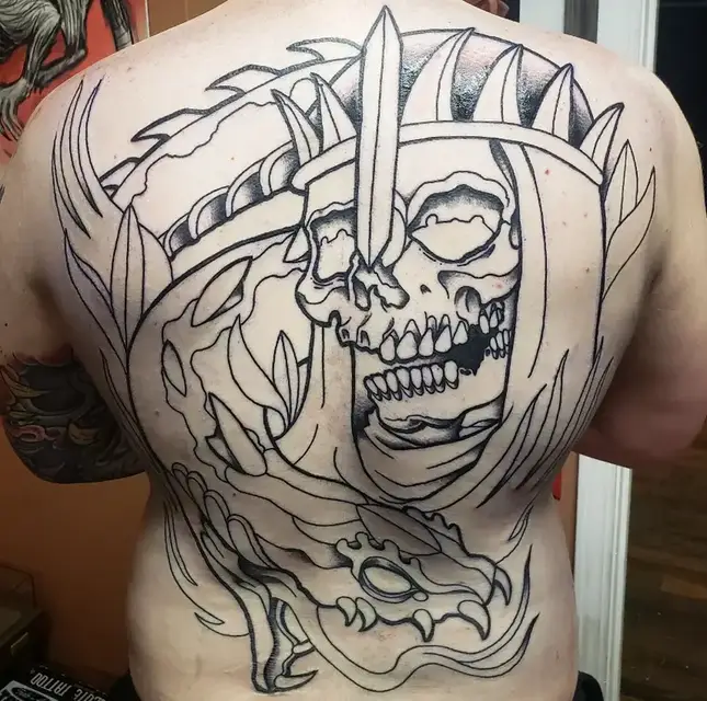 Tattoo by Trace Goodwin (Back Piece)