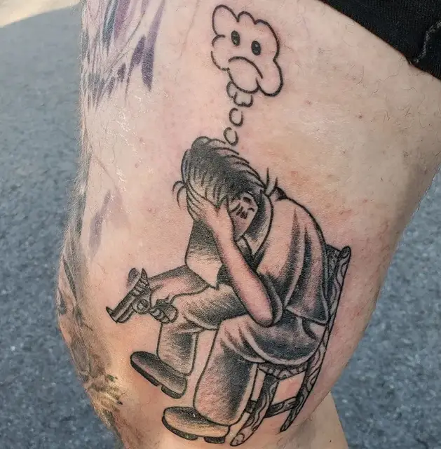 Tattoo by Trace Goodwin (Black & Grey)