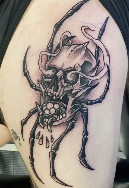 Tattoo by Trace Goodwin (Black & Grey)