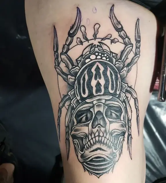 Tattoo by Trace Goodwin (Black & Grey)