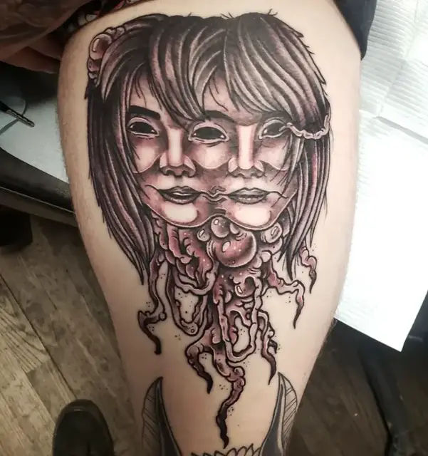 Tattoo by Trace Goodwin (Black & Grey)