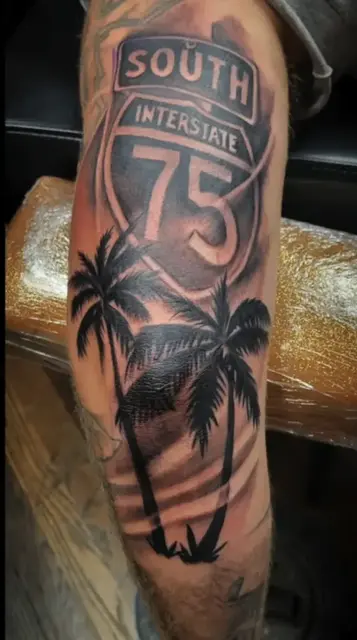 Tattoo by Scott Sheene (Black & Grey)