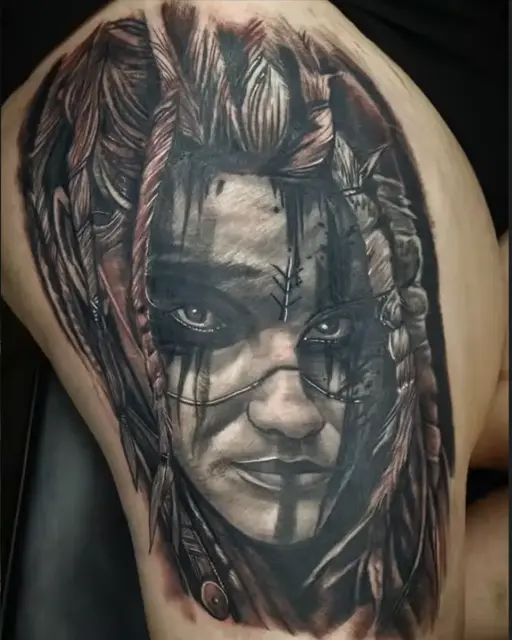 Tattoo by Scott Sheene (Black & Grey)