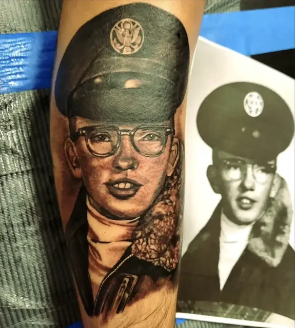 Tattoo by Scott Sheene (Black & Grey)