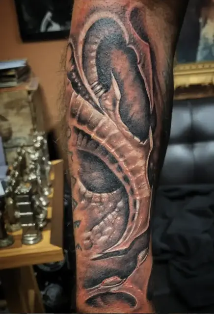 Tattoo by Scott Sheene (Black & Grey)