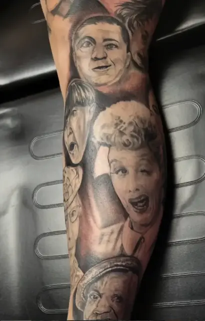 Tattoo by Scott Sheene (Black & Grey)